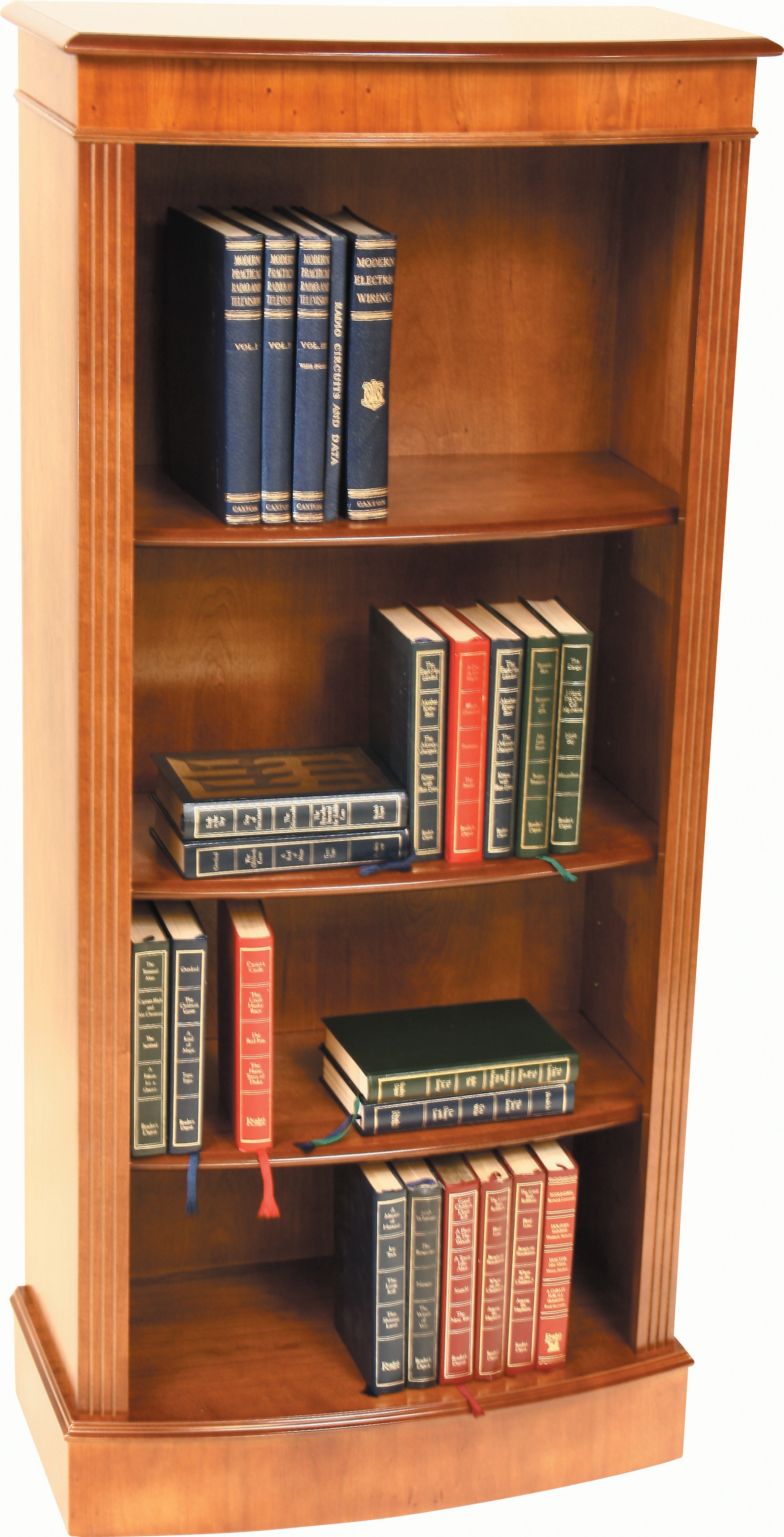 Medium Narrow Bow Bookcase Bookcases
