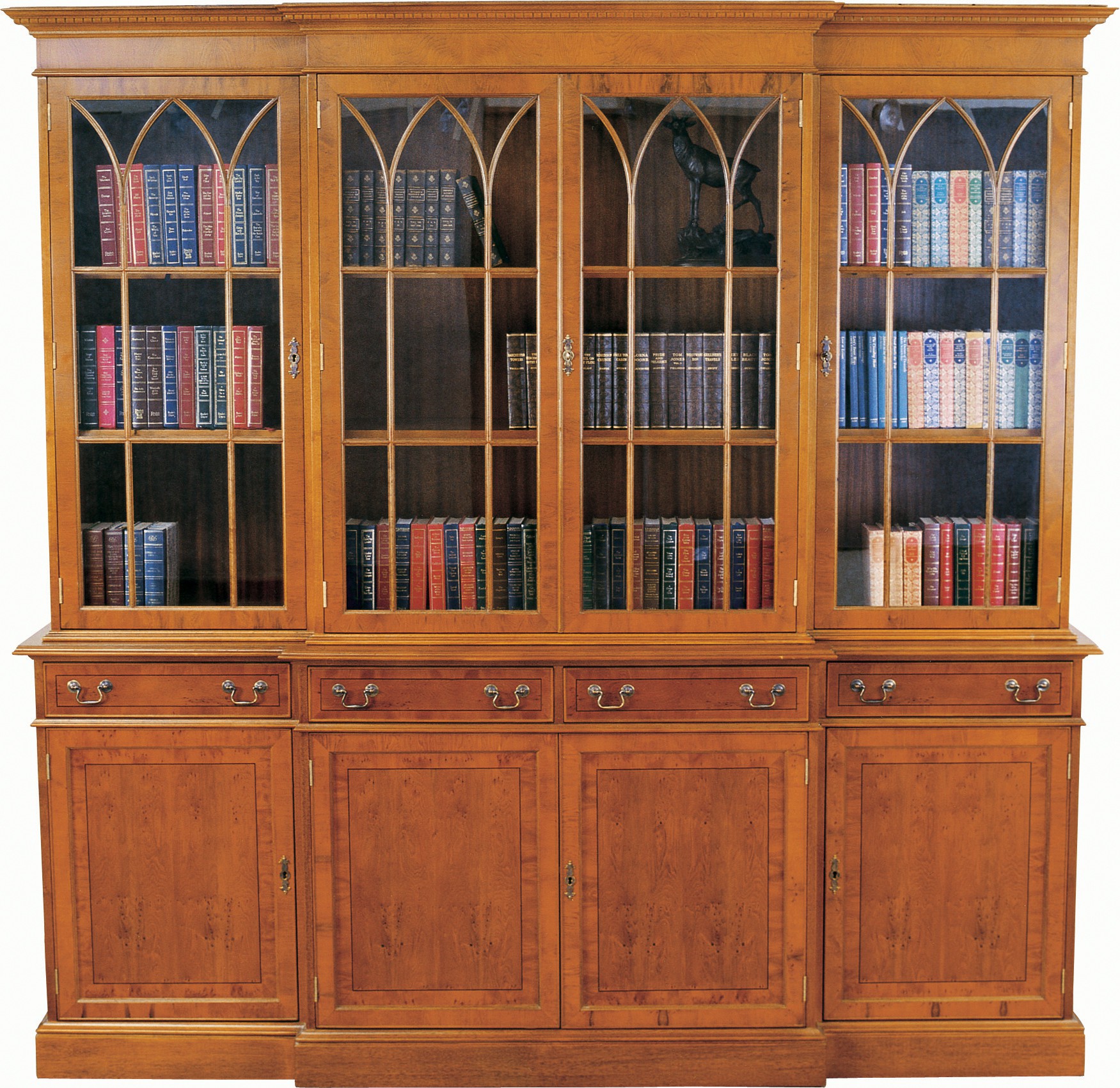 7' Georgian Bookcase