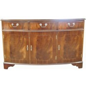 Wide Bow Fronted Sideboard