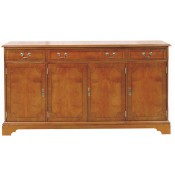 5' Flat Front Sideboard