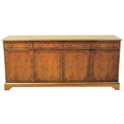 6' Flat Front Sideboard